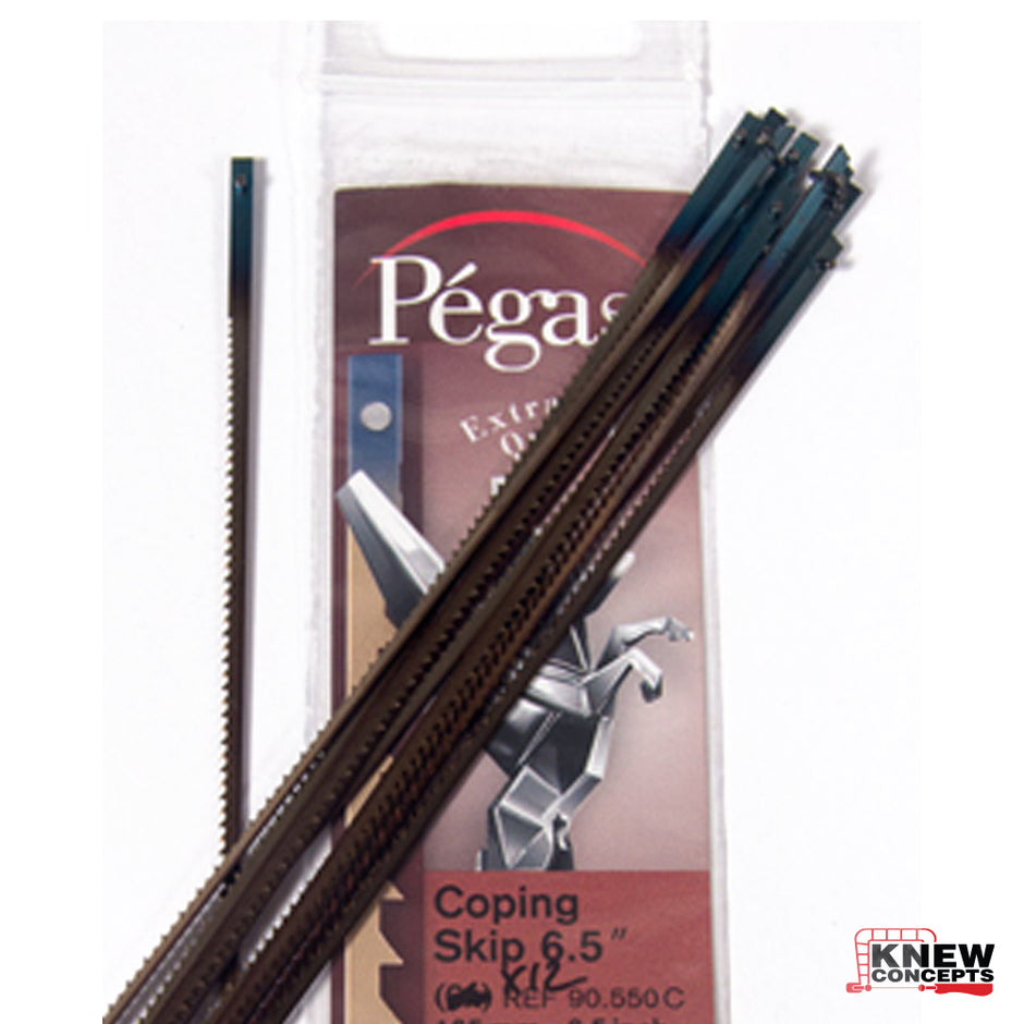 Coping Saw Blades: Pegas 18TPI Skip Tooth Saw Blades - Knew Concepts - View #11