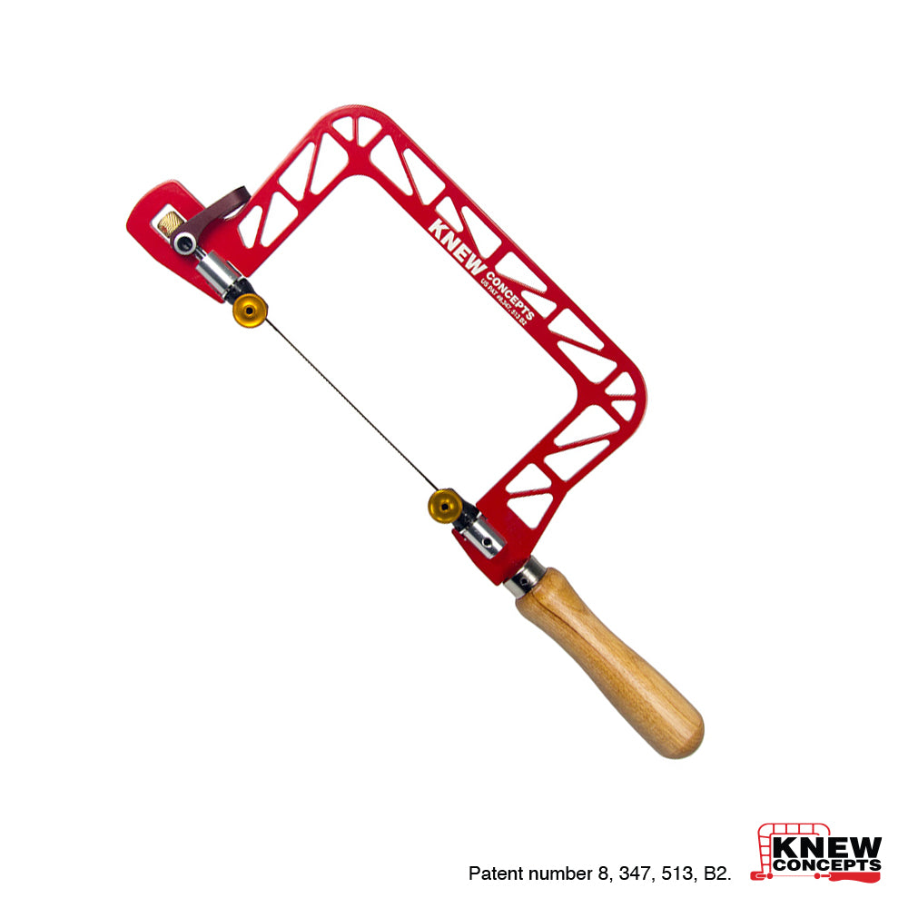 3" Mk.IV Heavy Duty Fret Saw with Lever Tension and Swivel Blade Clamps