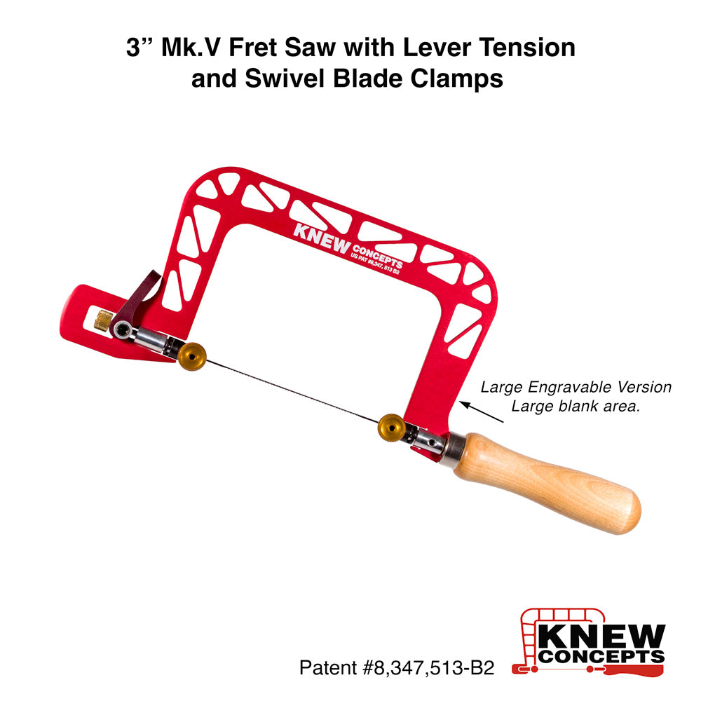 3" Mk.V Saw with Lever Tension and Swivel Blade Clamps