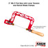 3" Mk.V Saw with Lever Tension and Swivel Blade Clamps
