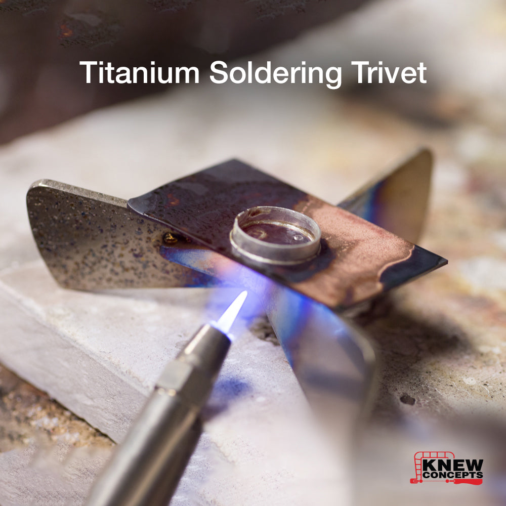 Titanium Soldering Trivet