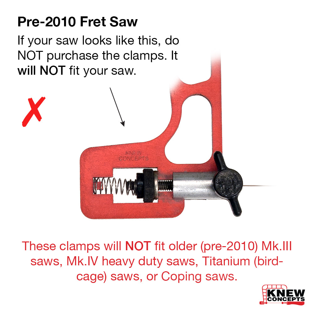 Replacement Solid Blade Clamps